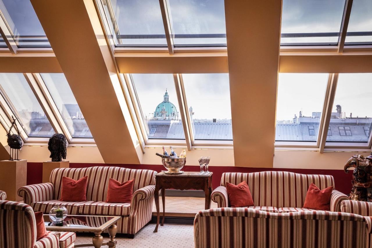 Grand Hotel Wien Esterno foto The Sky Bar