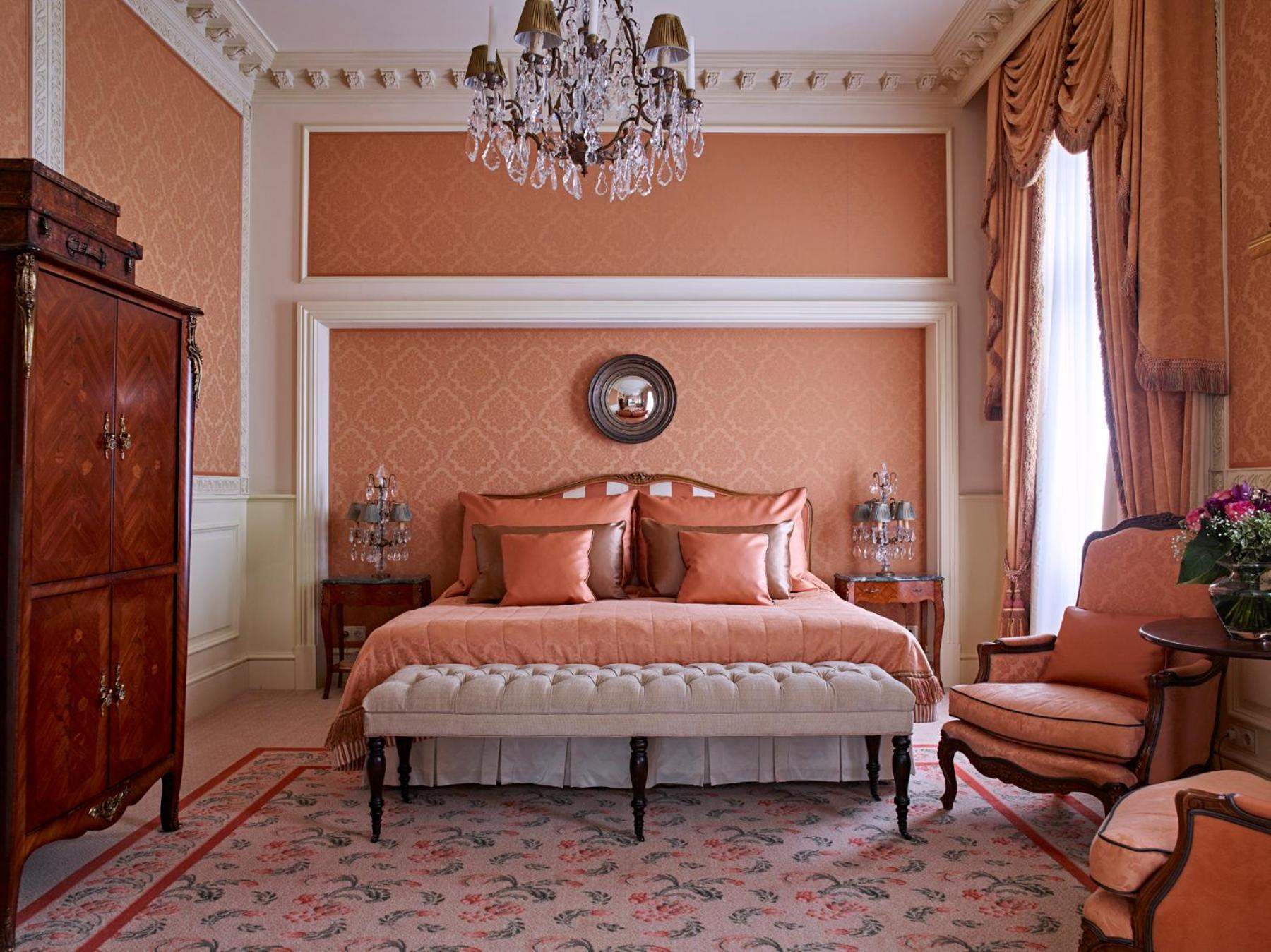Grand Hotel Wien Esterno foto A bedroom at the hotel